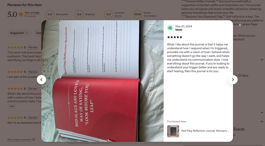 Red Flag Reflection Journal